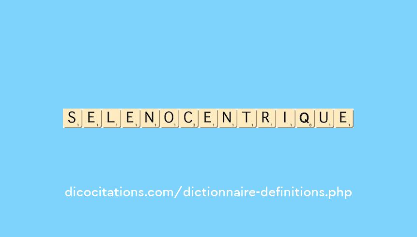 selenocentrique