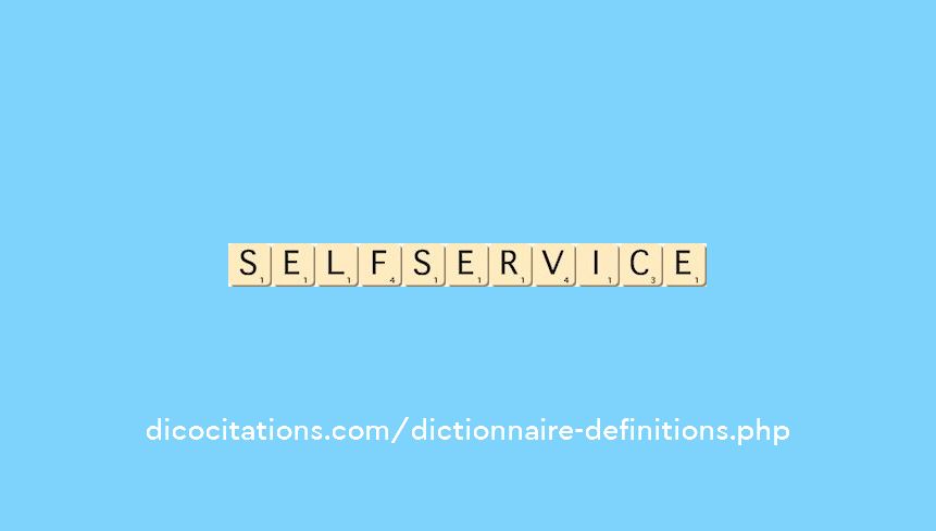 self-service self-service