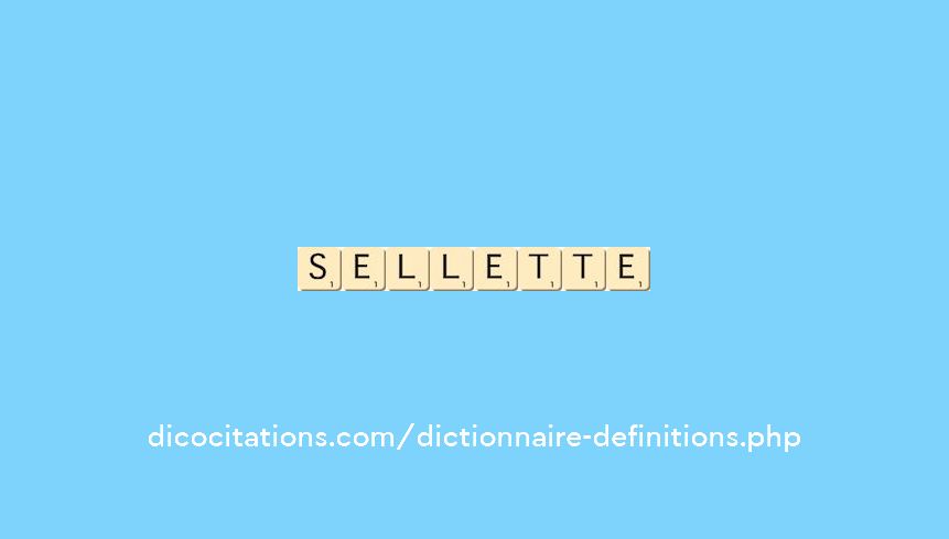 sellette