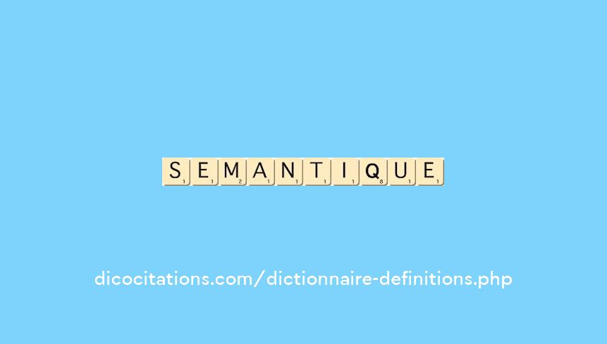 semantique