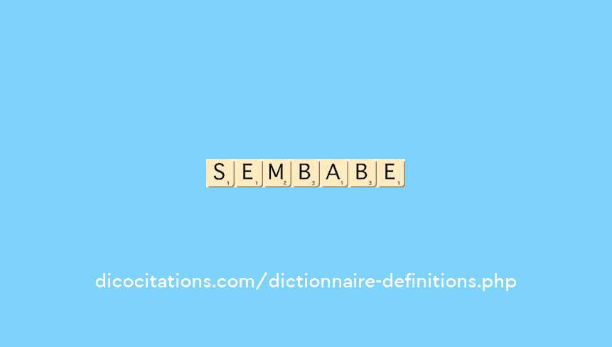 semblable