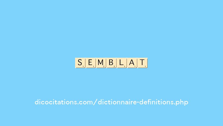 semblat semblat