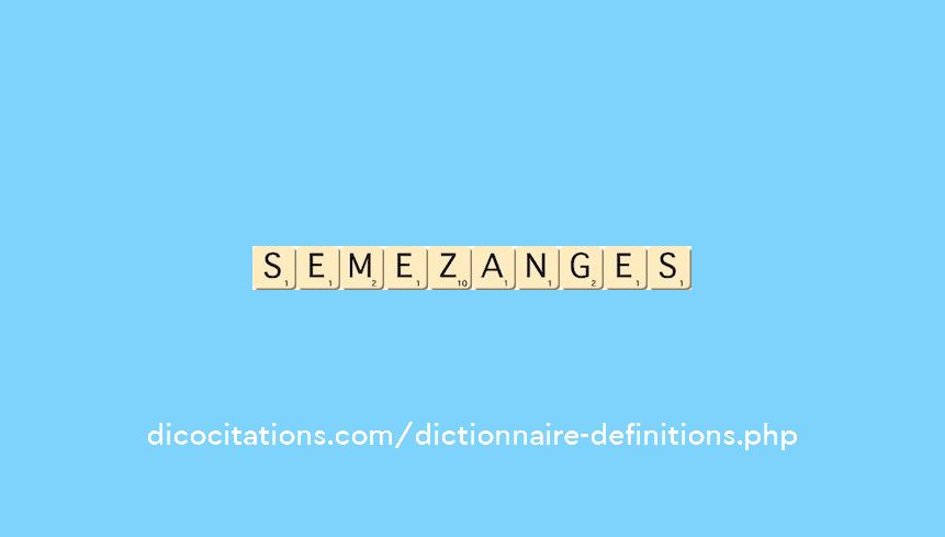 semezanges