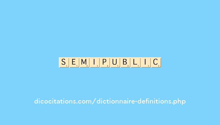 semi-public semi-public