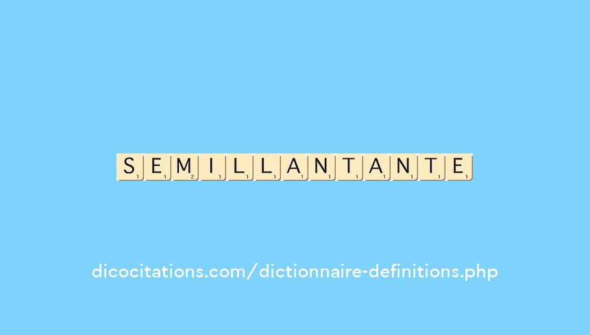 semillant--ante