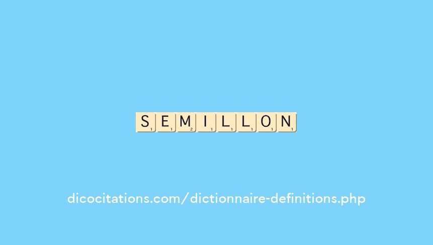 semillon semillon