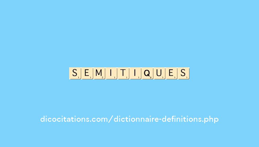 semitiques
