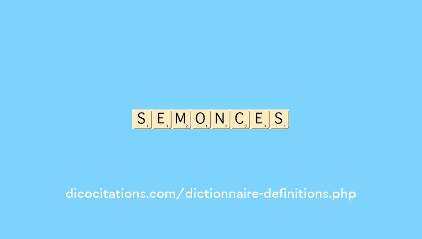 semonces