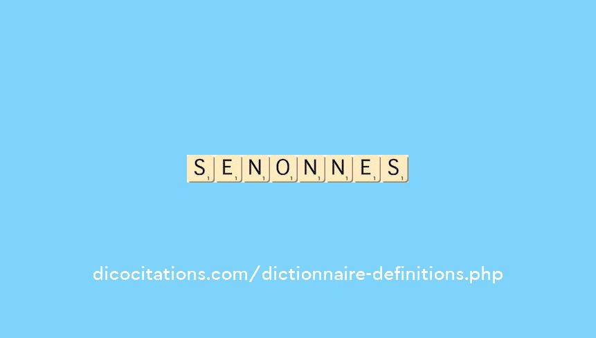 senonnes