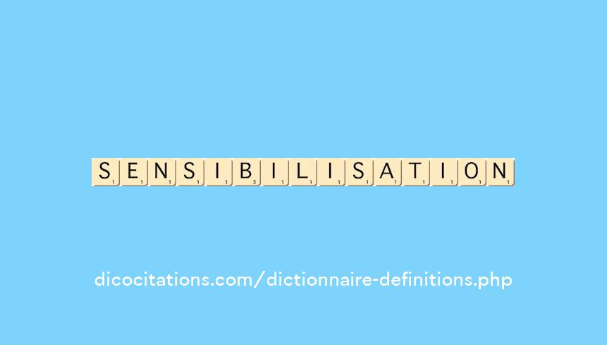 sensibilisation