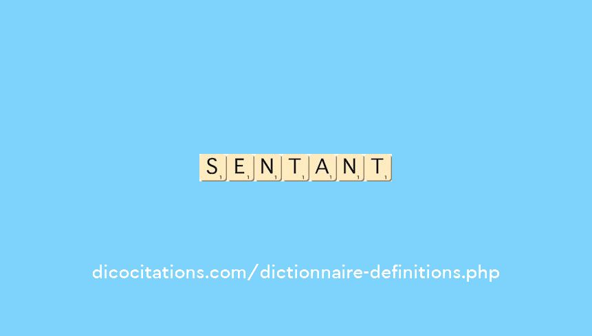 sentant sentant