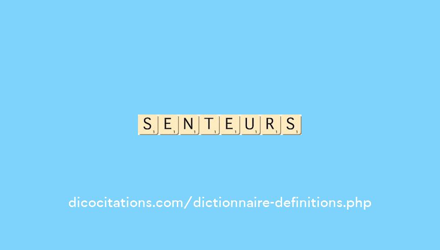 senteurs