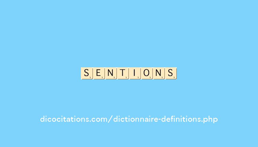 sentions sentions