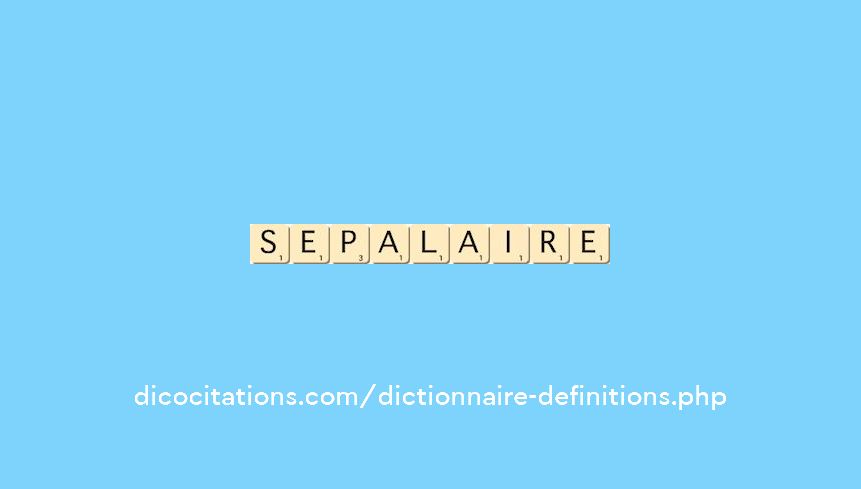 sepalaire