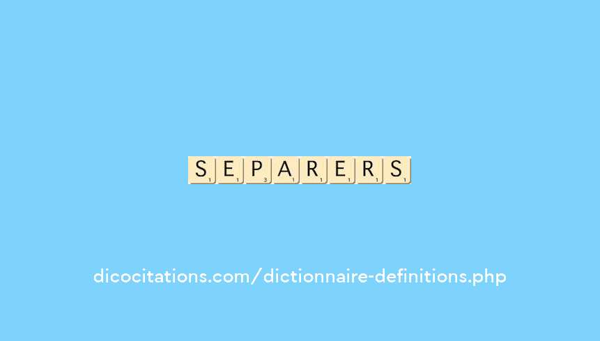 separerons separerons