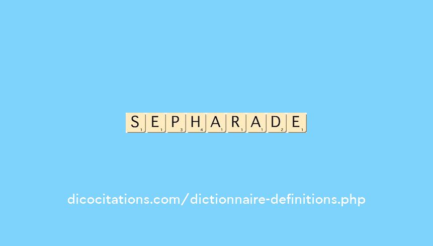 sepharade