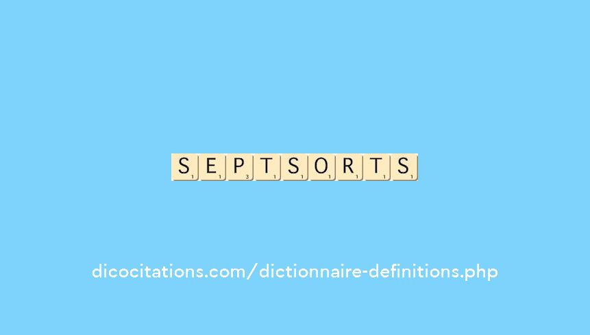 sept-sorts