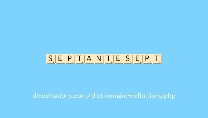 septante-sept septante-sept