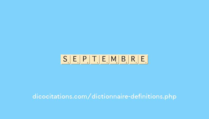 septembre