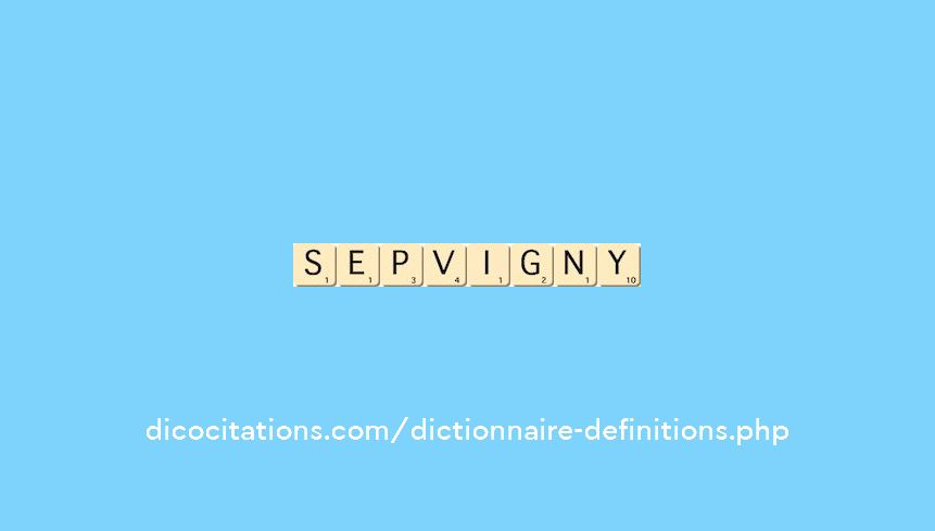sepvigny sepvigny