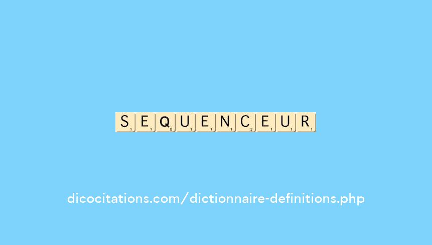 sequenceur sequenceur