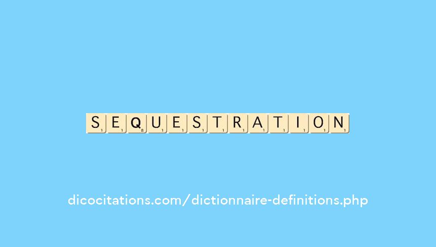 sequestration