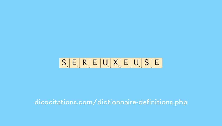 sereux--euse