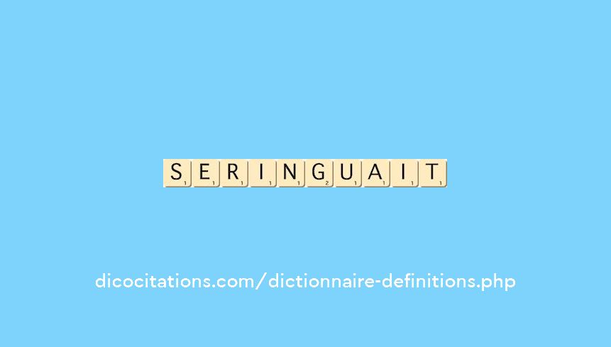 seringuait seringuait