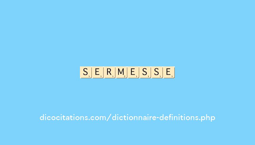 sermesse sermesse