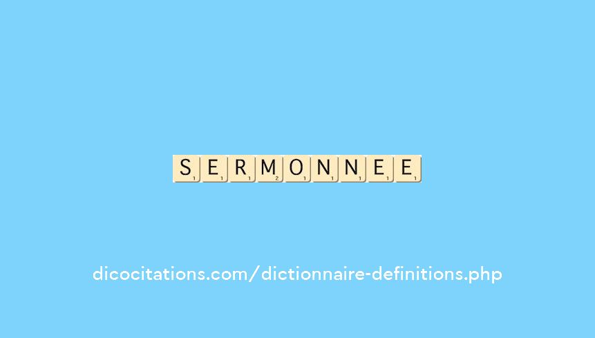sermonnee