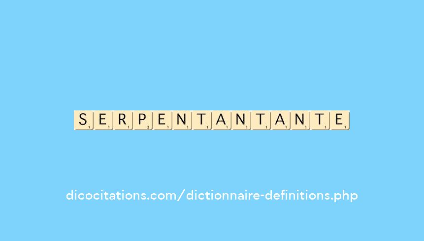 serpentant--ante