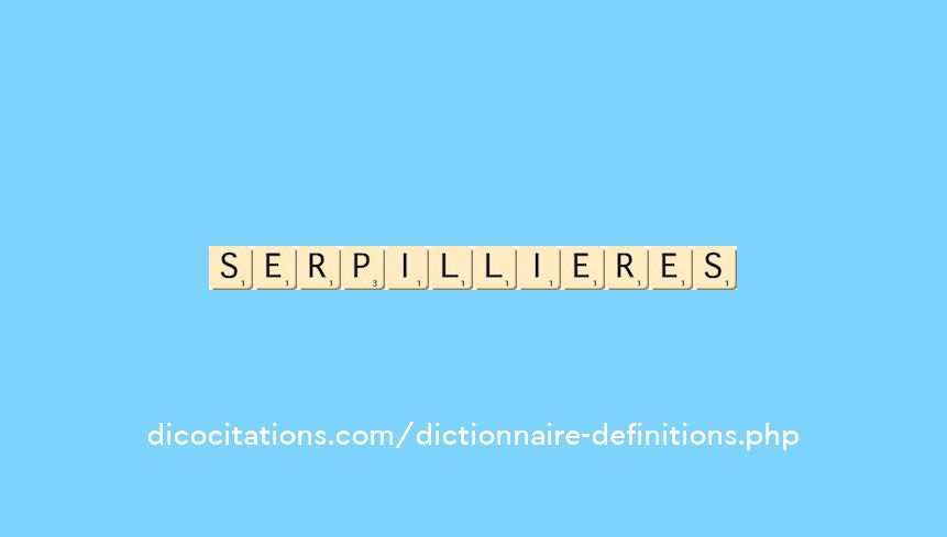 serpillieres