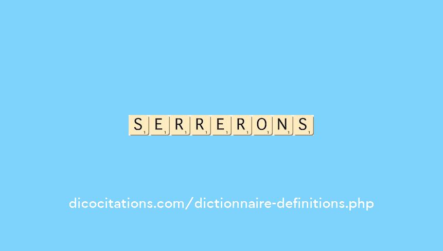 serrerons serrerons