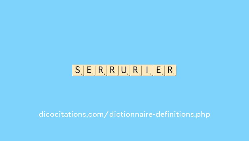 serrurier