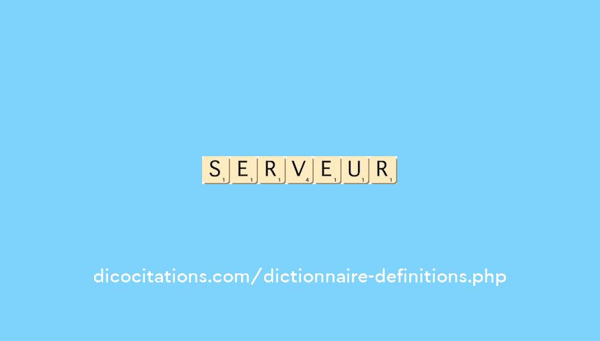 serveur serveur