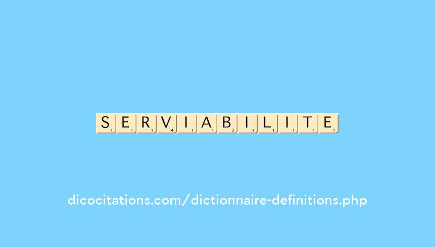 serviabilite