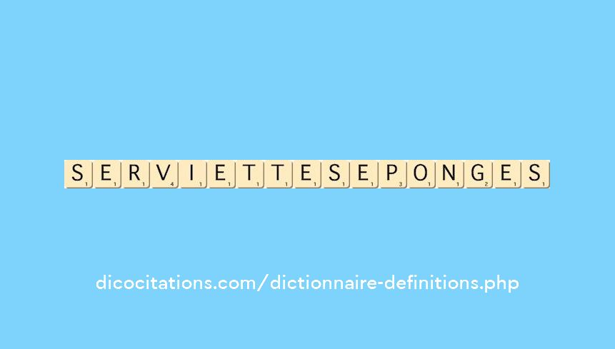 serviettes-eponges serviettes-eponges