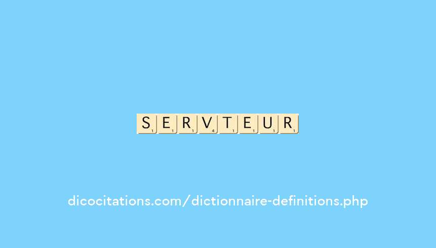 serviteur