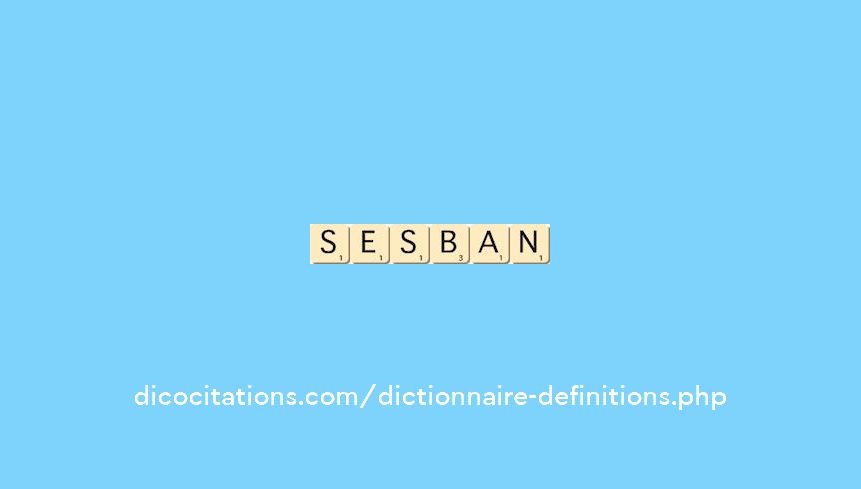 sesban