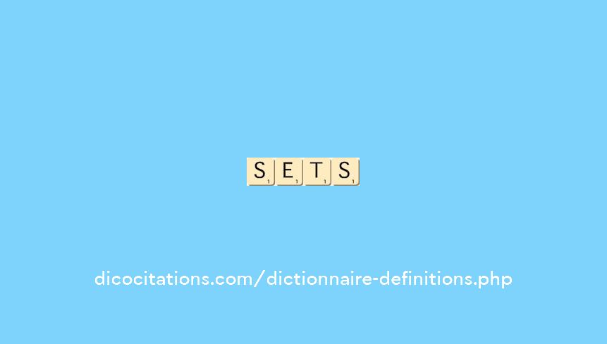 sets sets