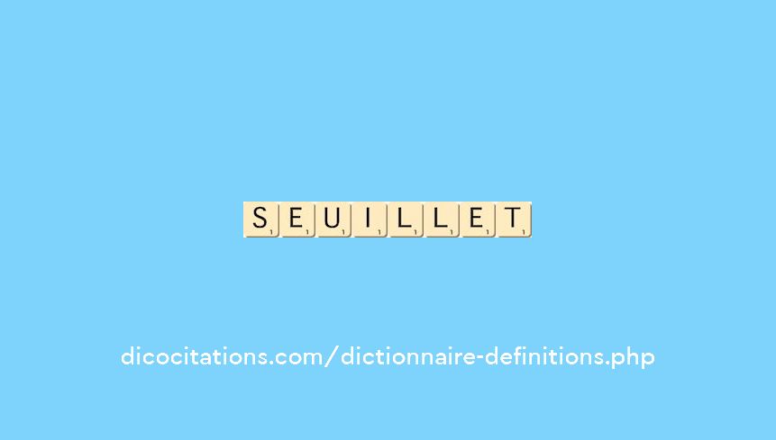 seuillet