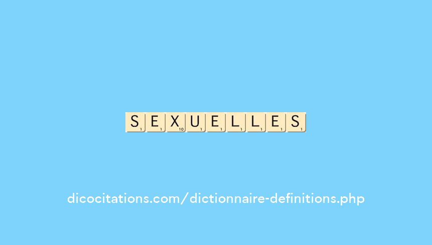 sexuelles sexuelles