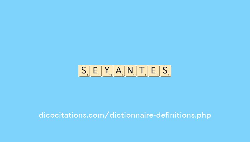 seyantes seyantes