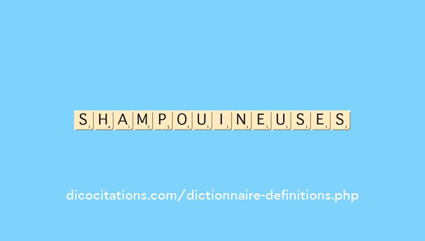 shampouineuses shampouineuses