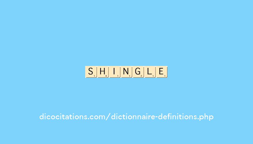 shingle shingle