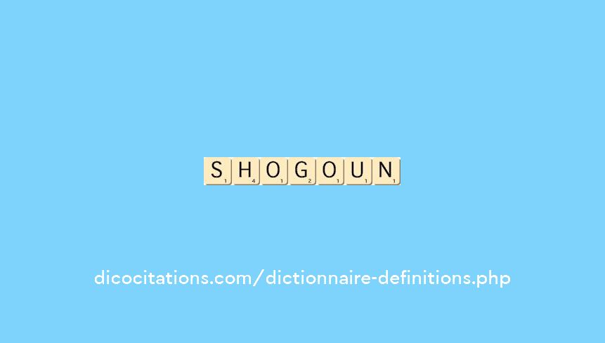 shogoun