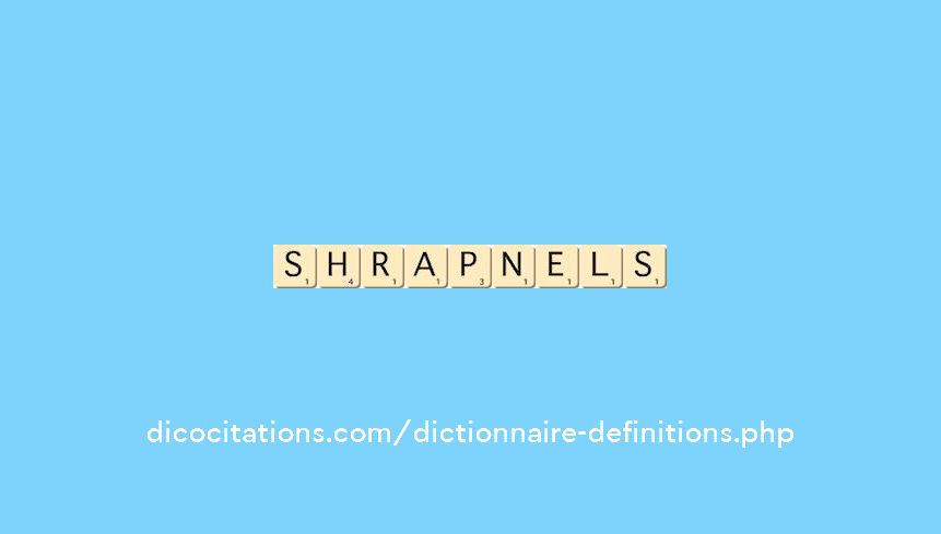 shrapnels shrapnels