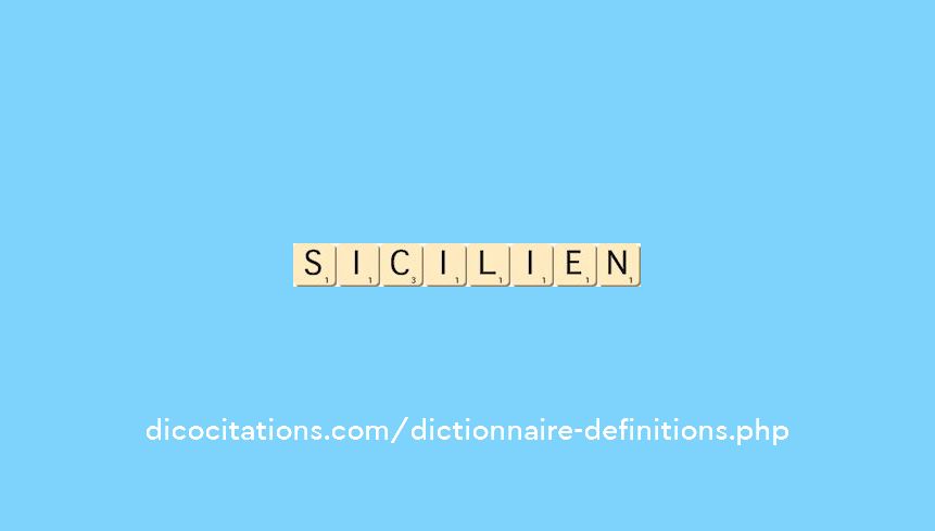 sicilien sicilien
