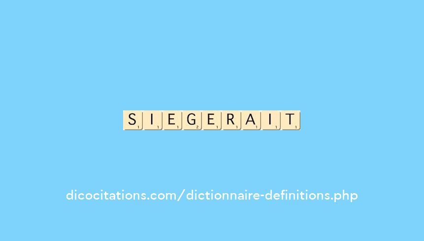 siegerait siegerait