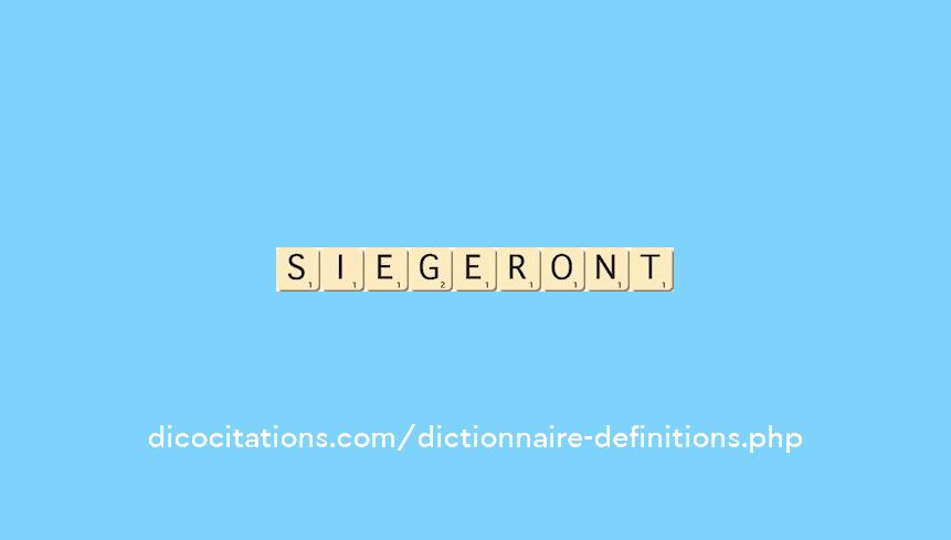 siegeront siegeront